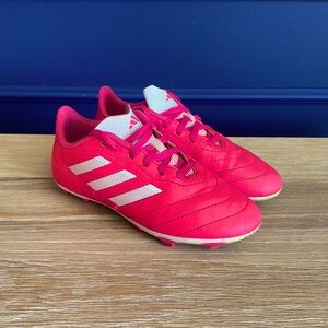 Girls Pink Adidas Soccer Cleats size 2